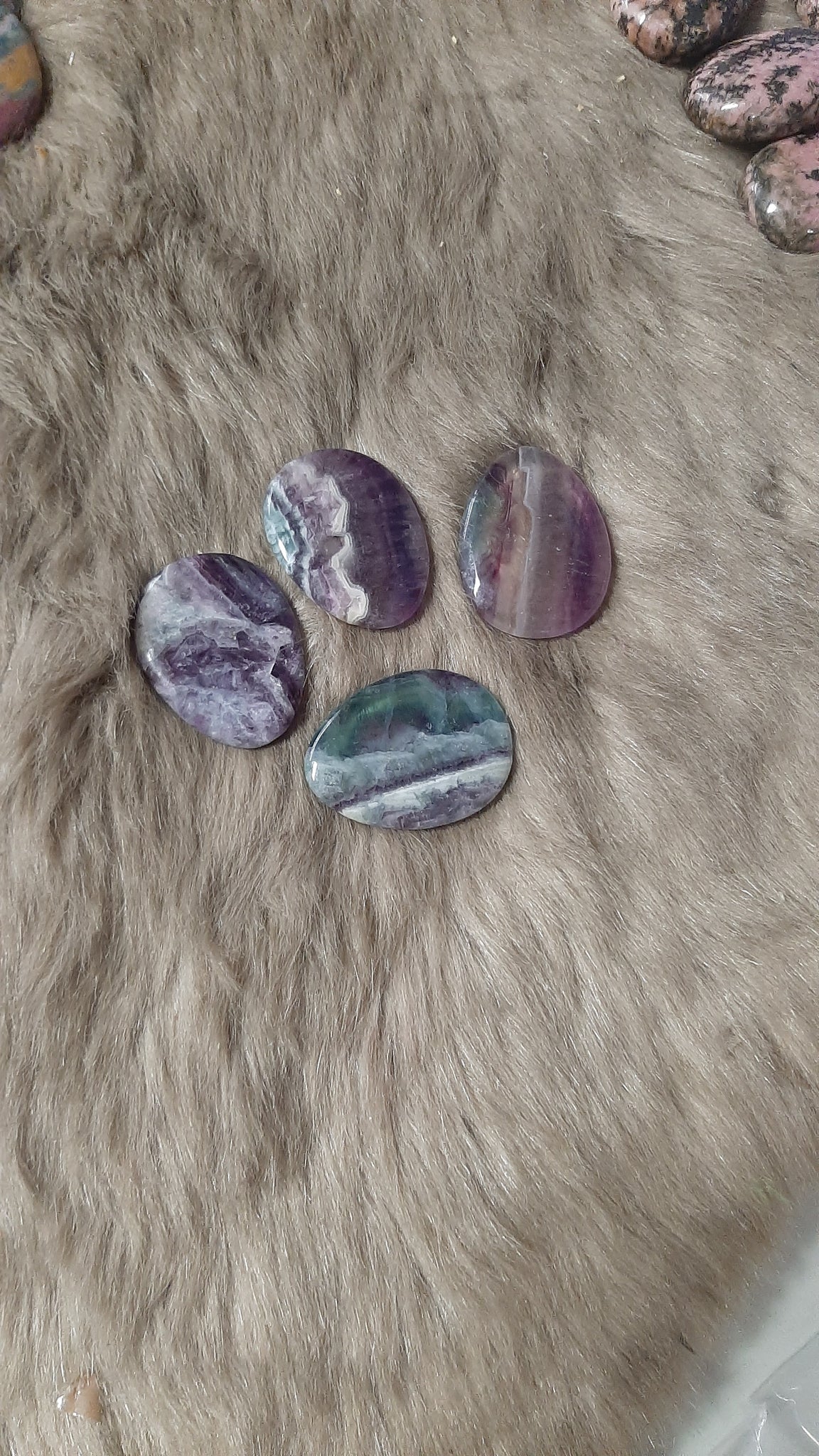 Fluorite Worry Stone