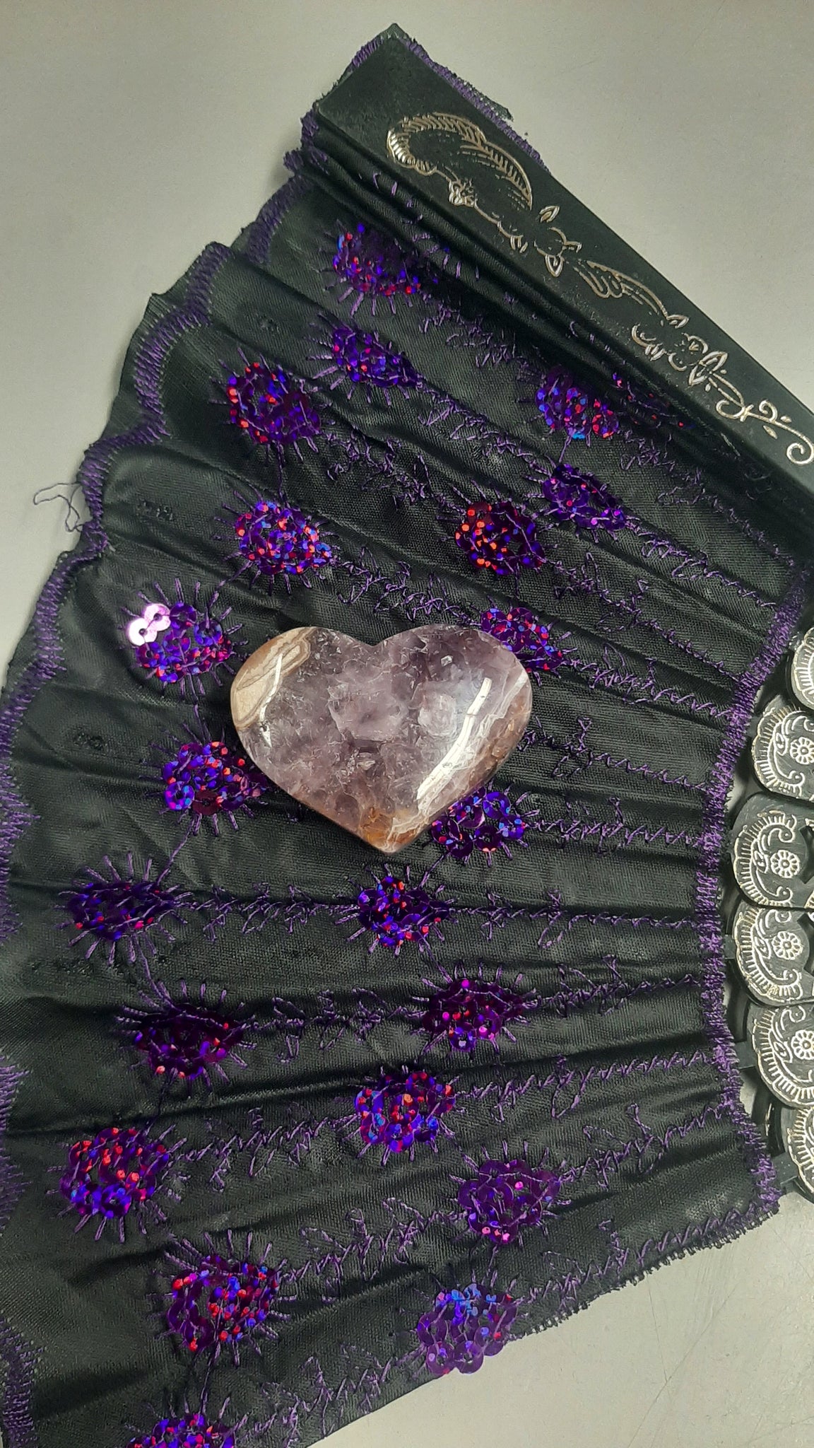 Amethyst Heart