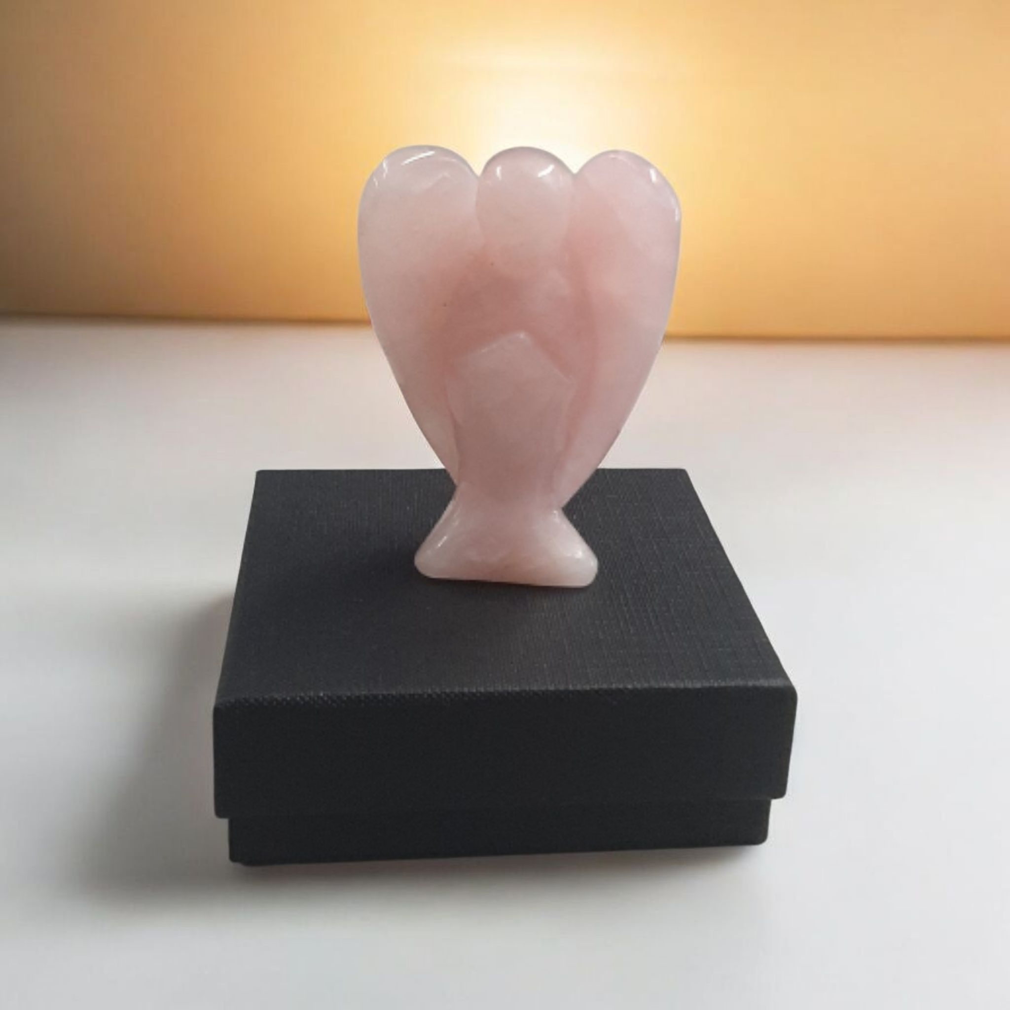 Rose Quartz Angel Large