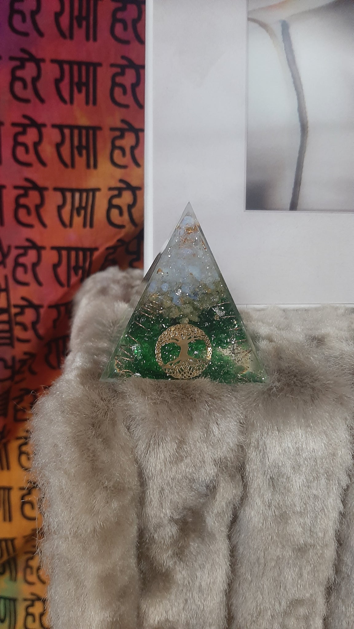 Aventurine Orgonite Pyramid