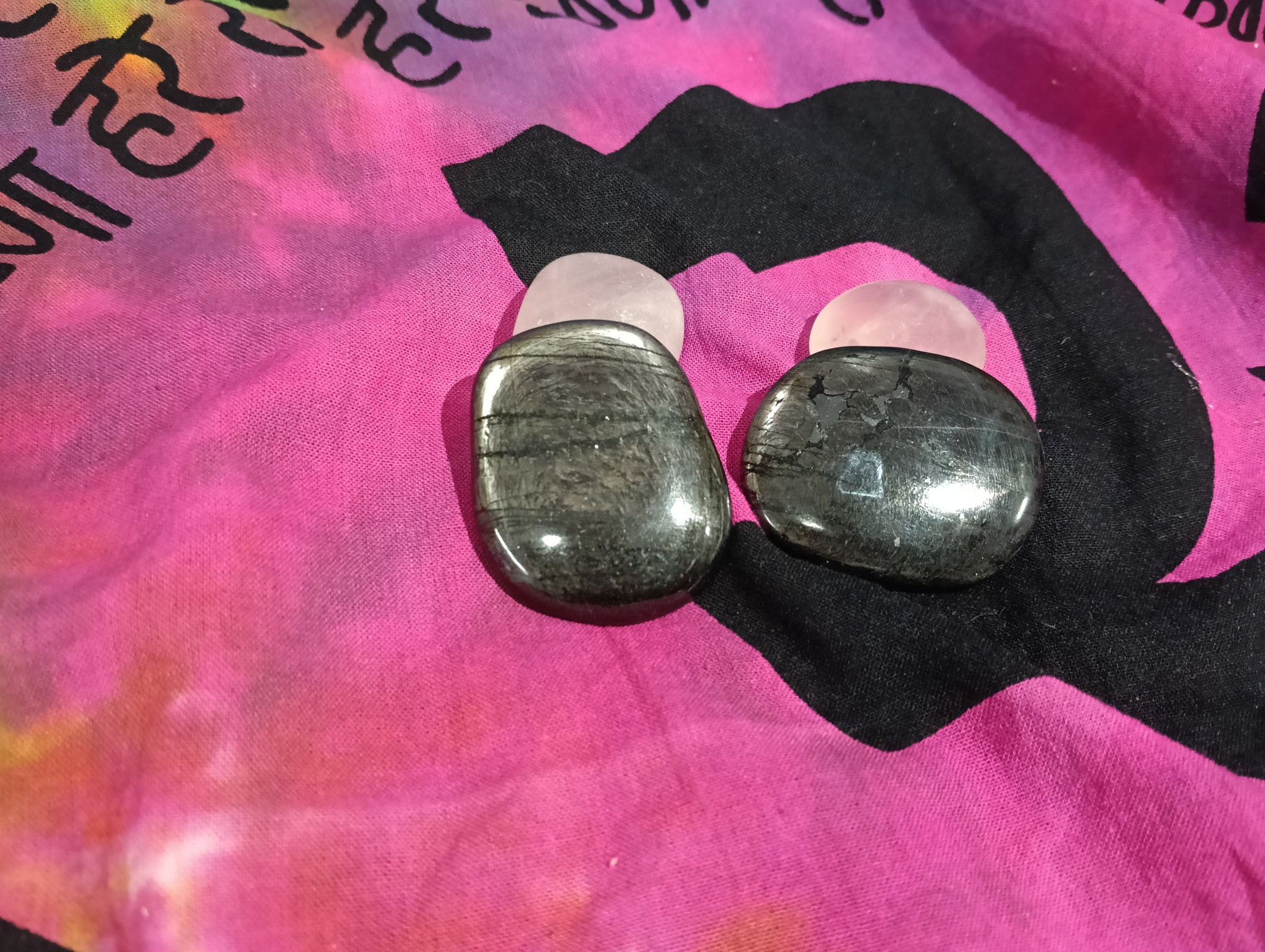 Hypersthene Worry Stone