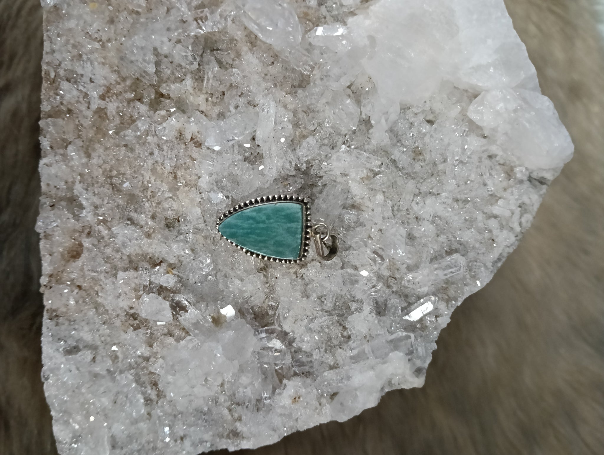 Amazonite Pendant