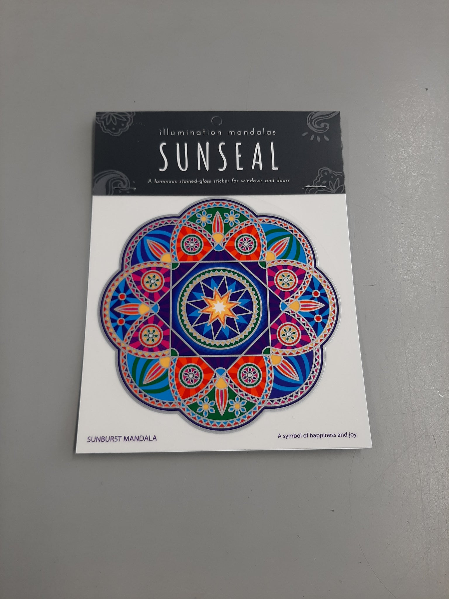 Sunburst Mandala Sticker