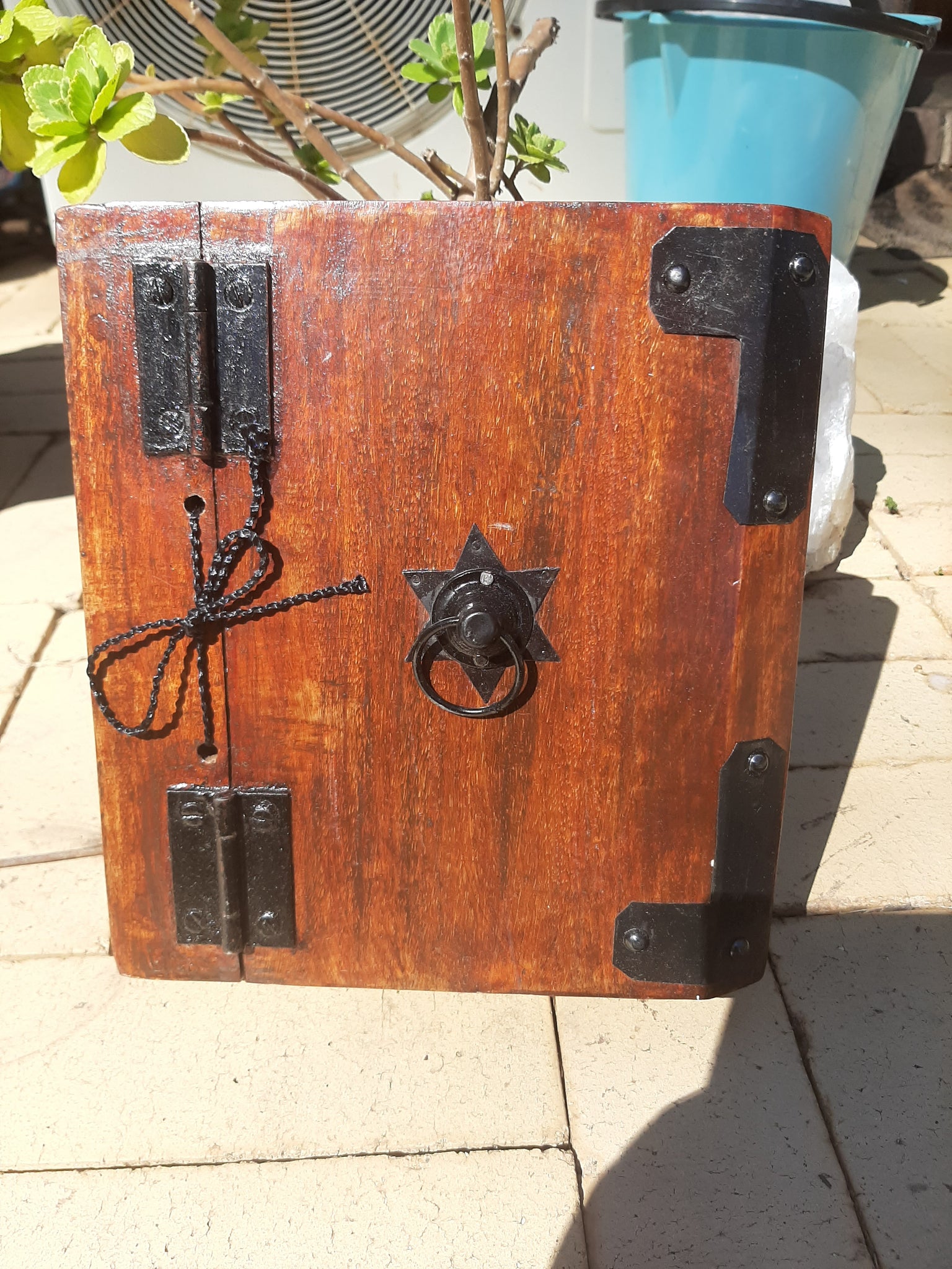 Door Knocker Wooden Book