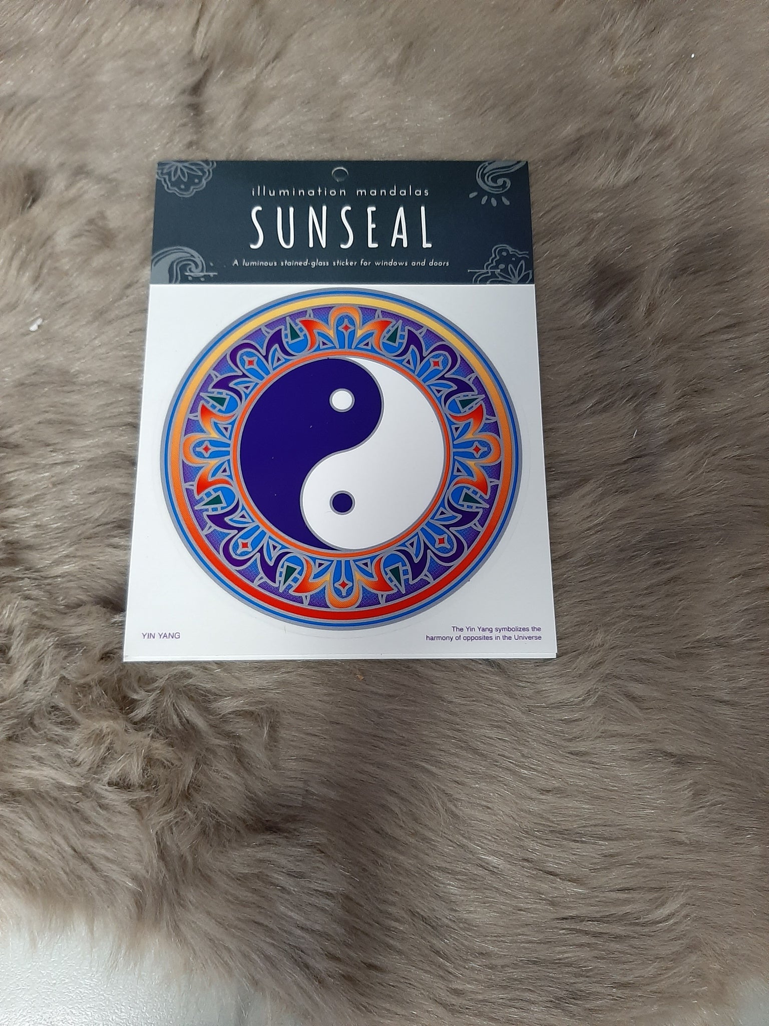 Yin Yang Sunseal Sticker