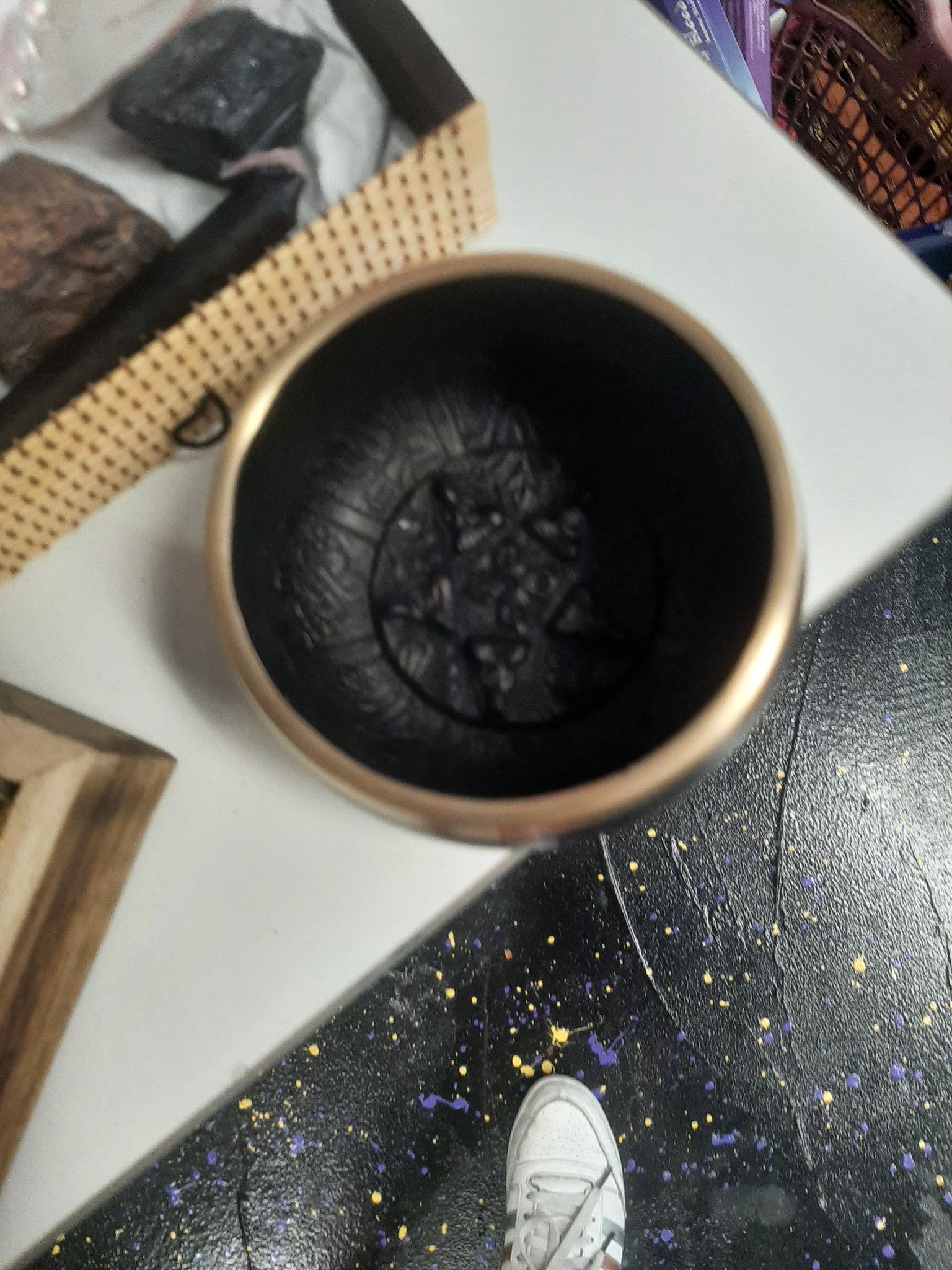 Black Singing Bowl 514 grams