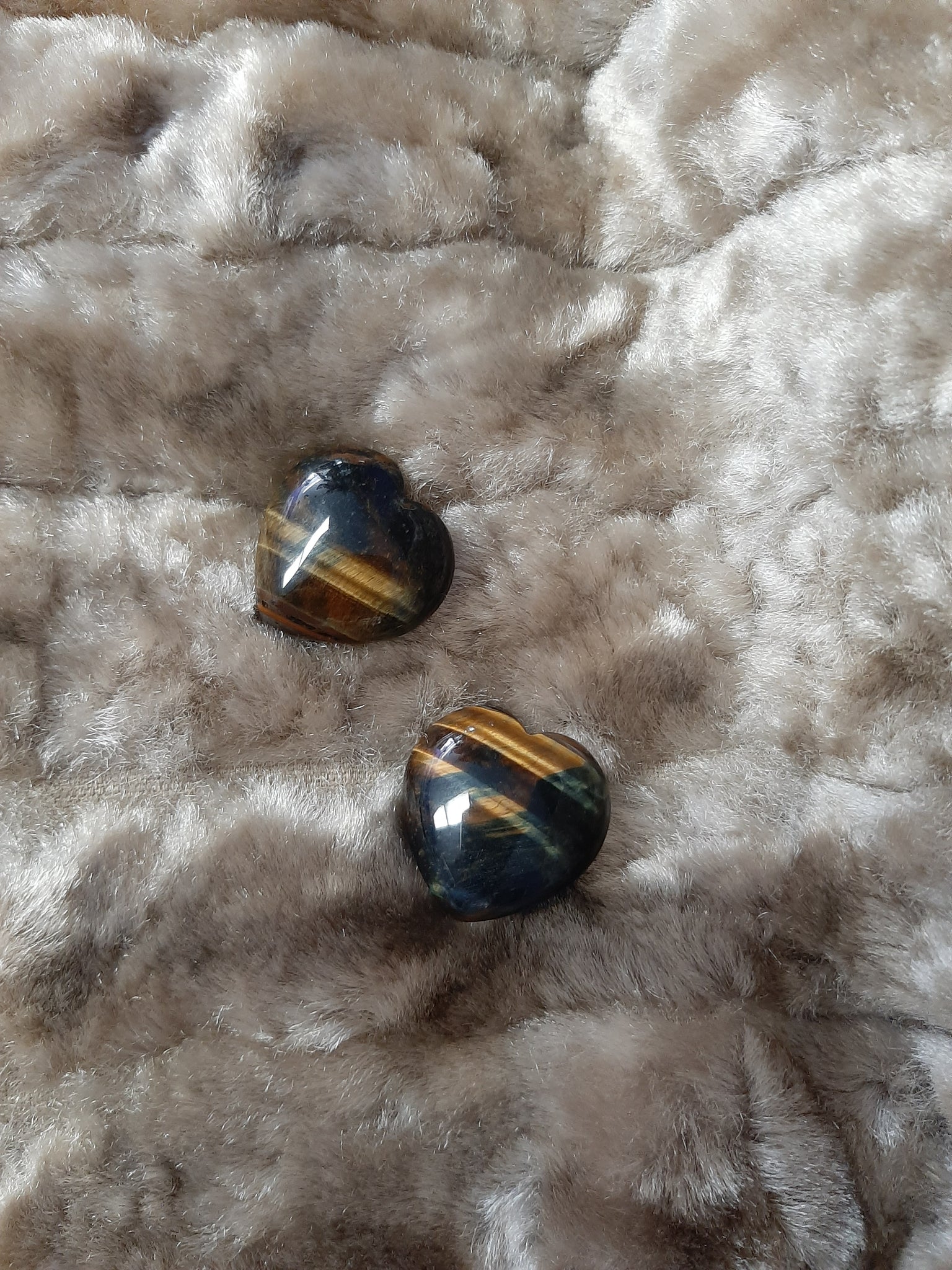 Tiger Eye Heart