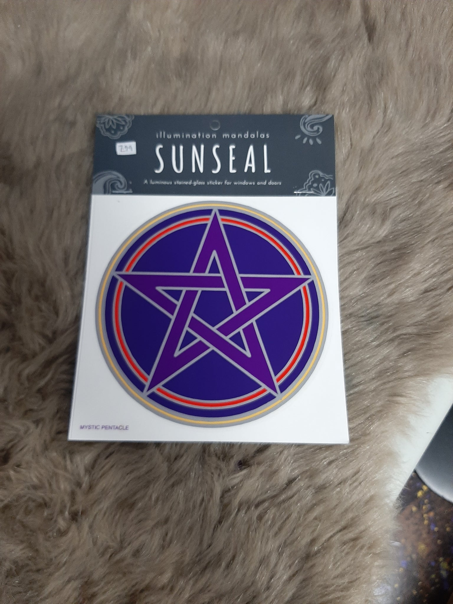Mystic Pentacle Sunseal Sticker