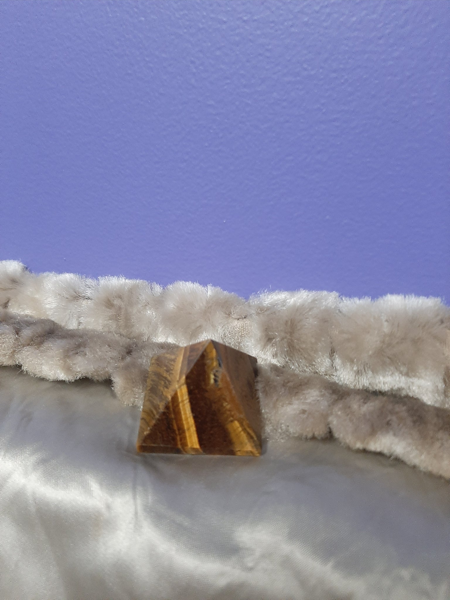 Tiger Eye Pyramid